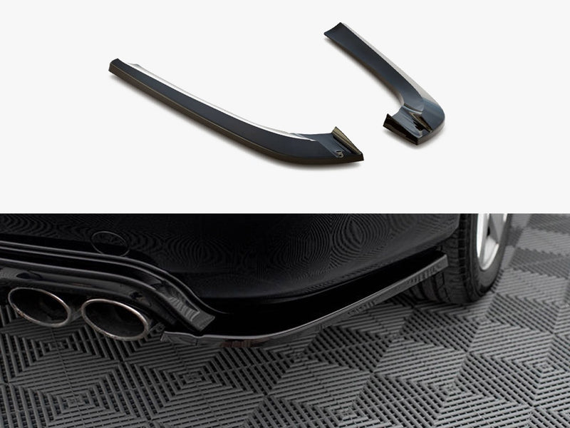 Maxton Design Rear Side Splitters V.2 Mercedes CLK W209