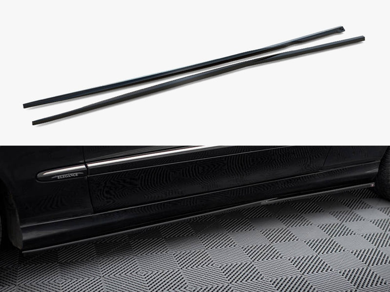 Maxton Design Side Skirts Diffusers Mercedes CLK W209