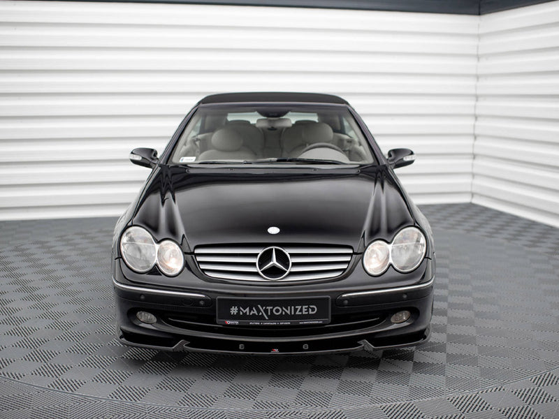 Maxton Design Front Splitter V.2 Mercedes CLK W209