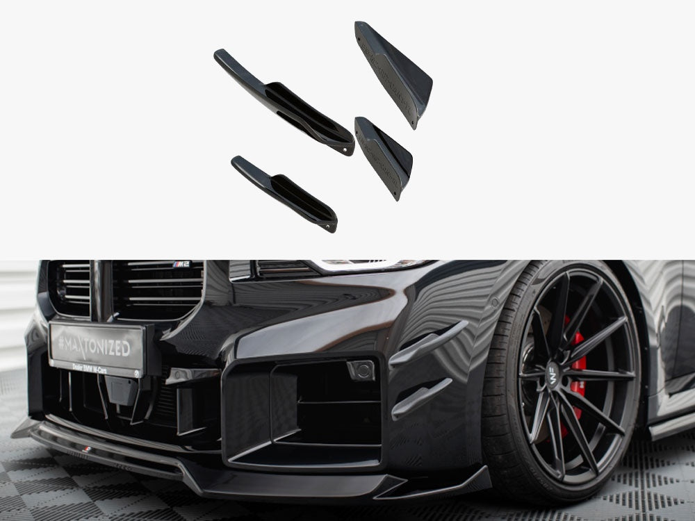 Maxton Design Front Bumper Wings (Canards) BMW M2 G87