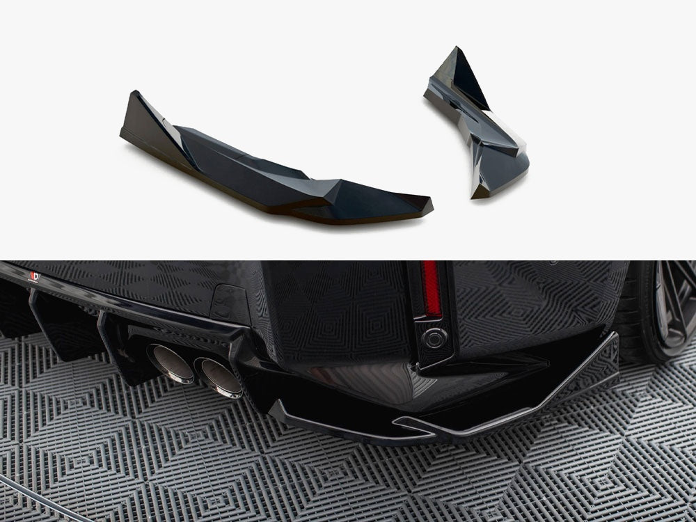 Maxton Design Rear Side Splitters V.4 (For rear valance v.1) BMW M2 G87