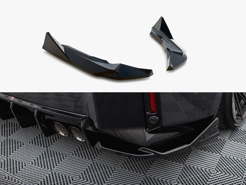 Maxton Design Rear Side Splitters V.4 (For rear valance v.1) BMW M2 G87