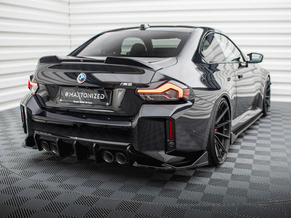 Maxton Design Rear Side Splitters V.4 (For rear valance v.1) BMW M2 G87