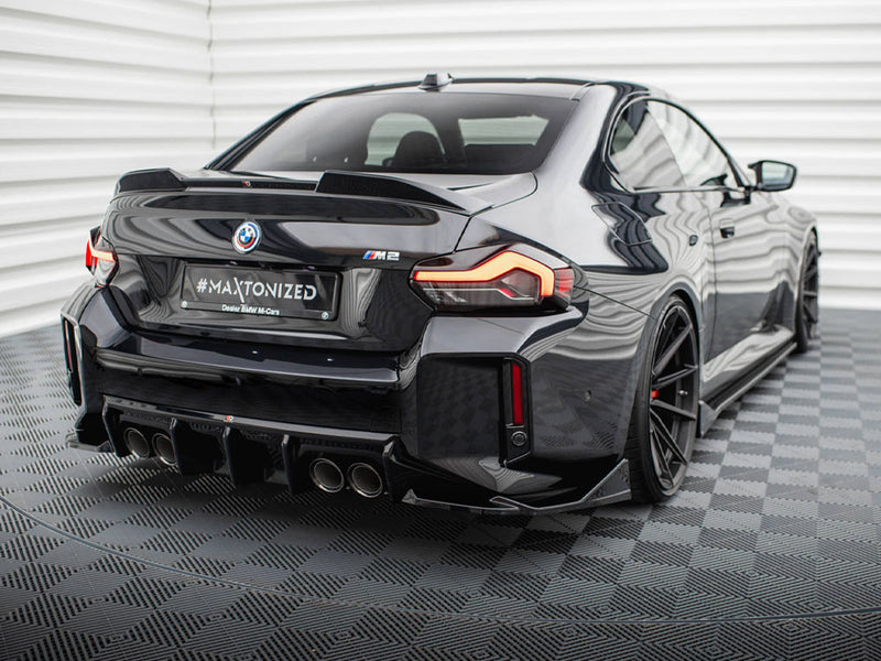 Maxton Design Rear Side Splitters V.4 (For rear valance v.1) BMW M2 G87