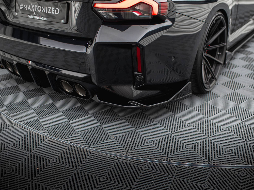 Maxton Design Rear Side Splitters V.6 (For rear valance v.2) BMW M2 G87