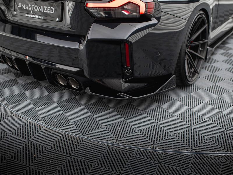 Maxton Design Rear Side Splitters V.6 (For rear valance v.2) BMW M2 G87
