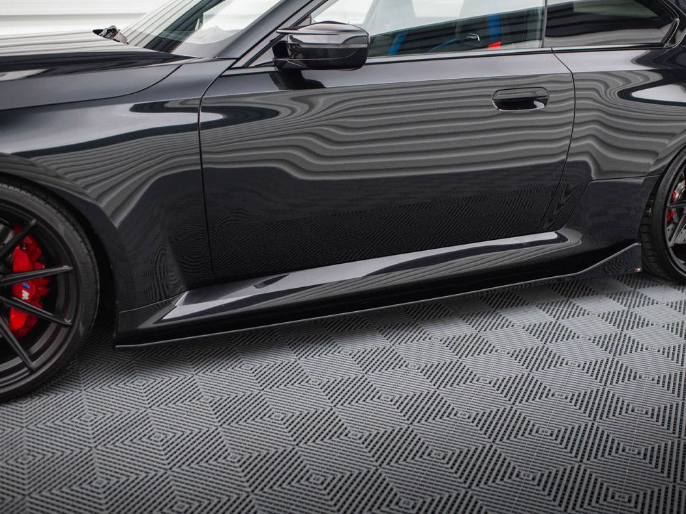 Maxton Design Side Skirts Diffusers V.4 BMW M2 G87