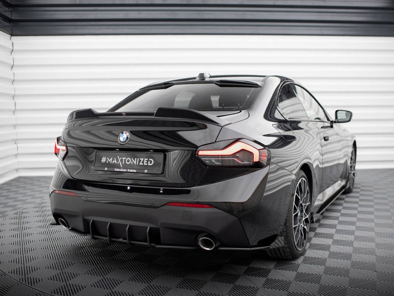 Maxton Design Street Pro Rear Side Splitters + Flaps BMW 2 Coupe G42