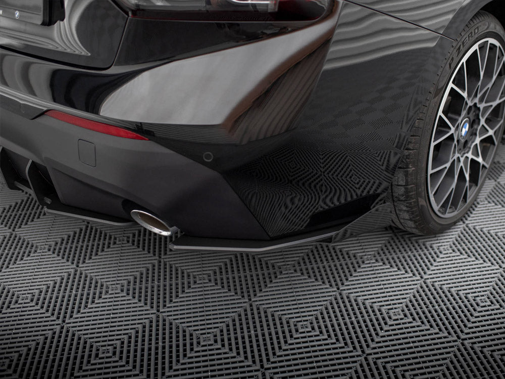 Maxton Design Street Pro Rear Side Splitters + Flaps BMW 2 Coupe G42