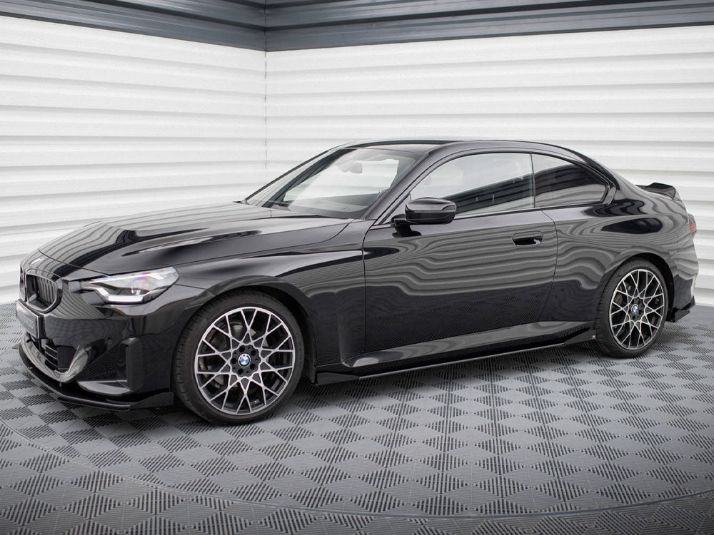 Maxton Design Street PRO Side Skirts Diffusers + Flaps BMW 2 Coupe G42