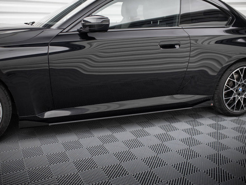 Maxton Design Street PRO Side Skirts Diffusers + Flaps BMW 2 Coupe G42