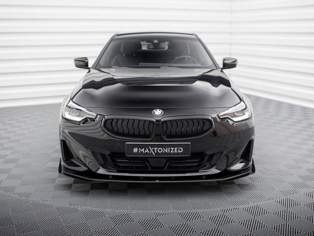 Maxton Design Street PRO Front Splitter + Flaps BMW 2 Coupe G42