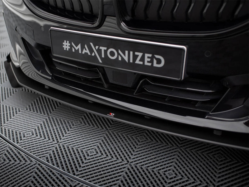 Maxton Design Street PRO Front Splitter + Flaps BMW 2 Coupe G42