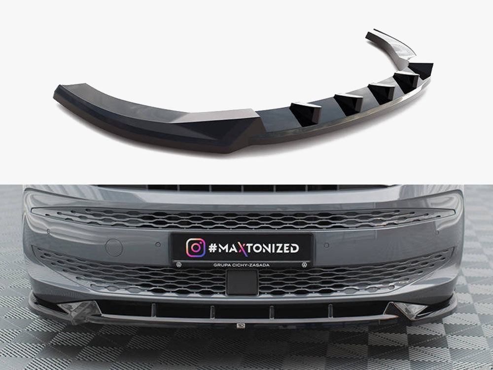 Maxton Design Front Splitter V.2 VW Multivan T7