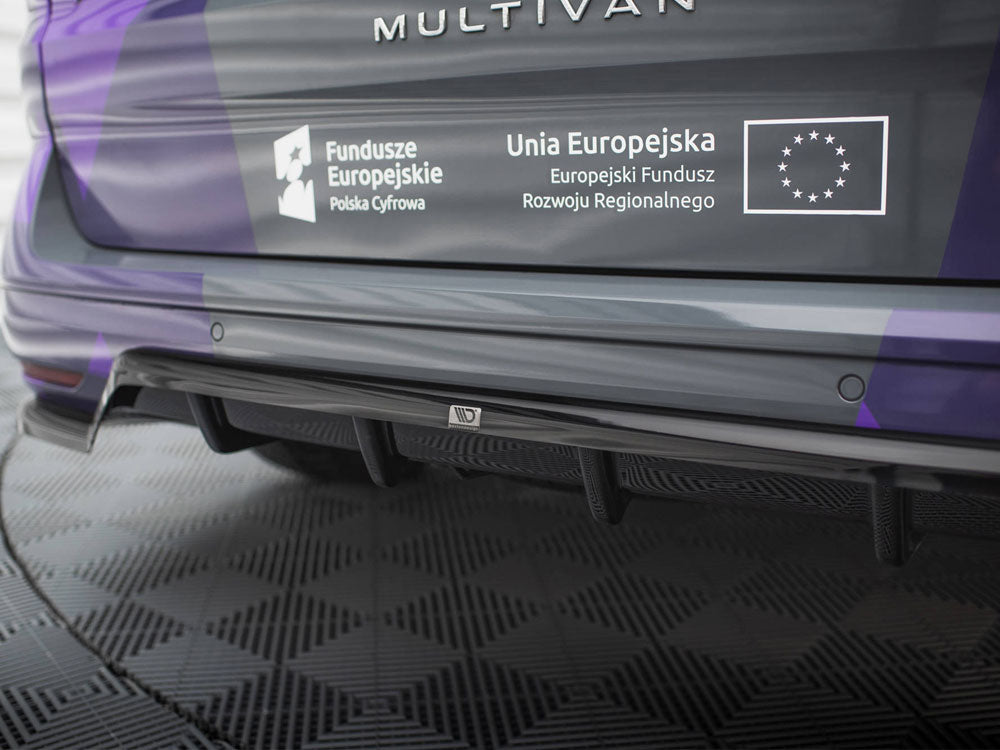 Maxton Design Rear Splitter (Vertical Bars) VW Multivan T7