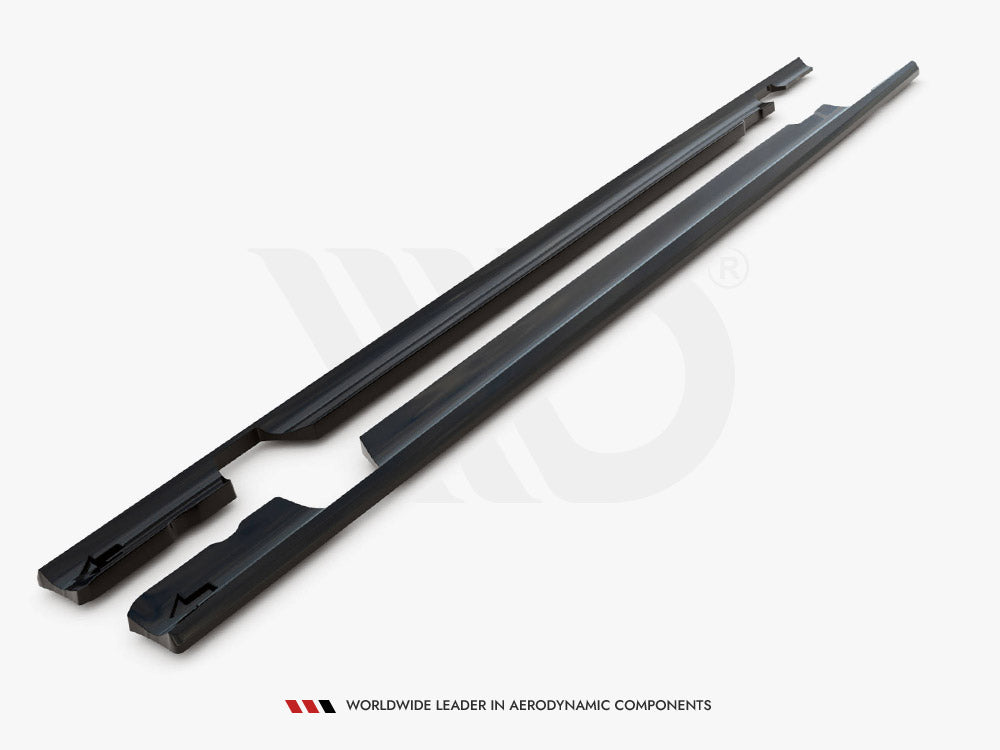 Maxton Design Side Skirts Diffusers Mercedes-AMG C63 Sedan / Estate W205 Facelift