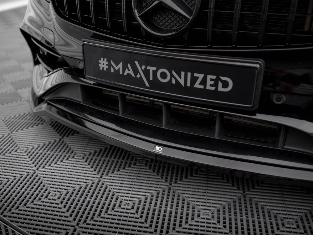 Maxton Design Front Splitter V.1 Mercedes-Benz A AMG-Line W176 Facelift