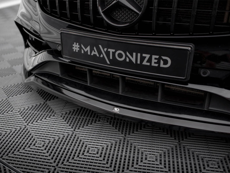 Maxton Design Front Splitter V.1 Mercedes-Benz A AMG-Line W176 Facelift