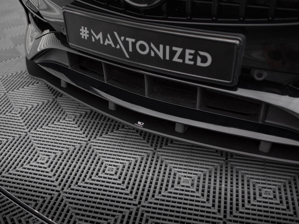 Maxton Design Street PRO Front Splitter Mercedes-Benz A AMG-Line W176 Facelift