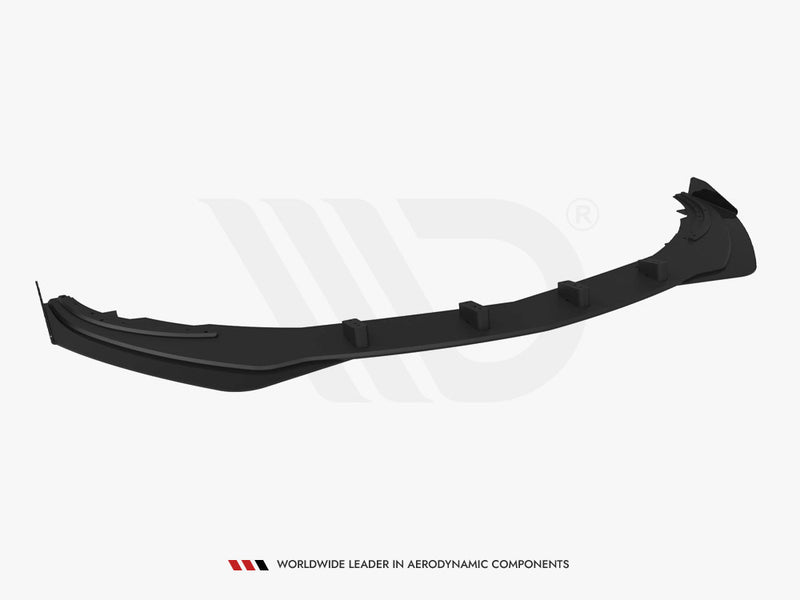 Maxton Design Street PRO Front Splitter + Flaps Mercedes-Benz A AMG-Line W176 Facelift