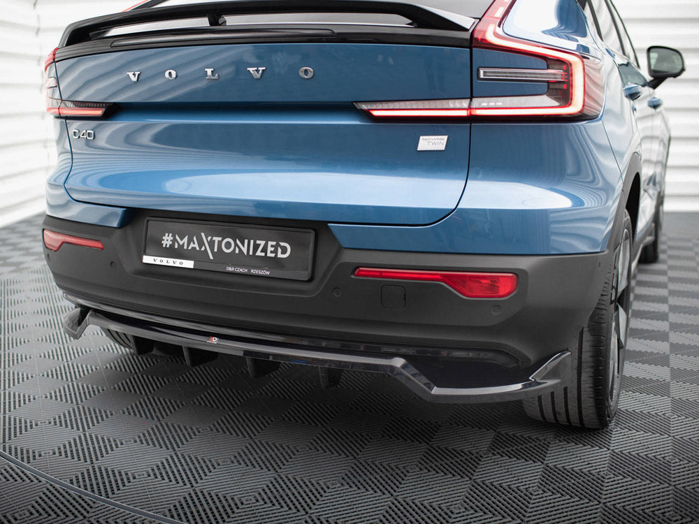 Maxton Design Rear Splitter (Vertical Bars) Volvo C40 Mk1