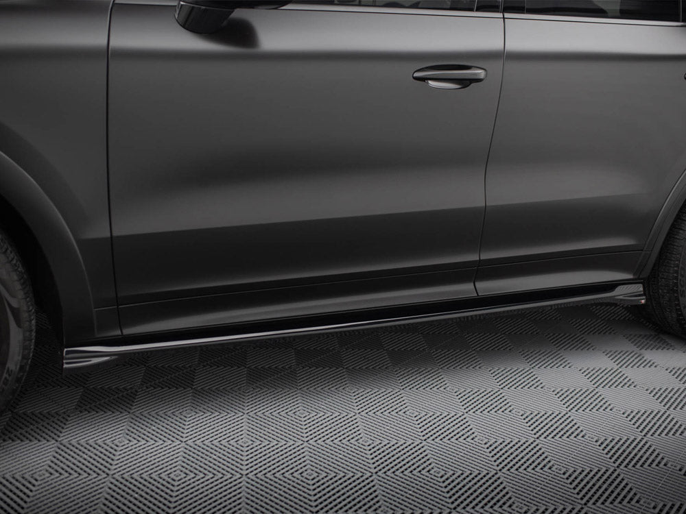 Maxton Design Side Skirts Diffusers Porsche Cayenne Sport Design Mk3 / Standard Mk3 Facelift