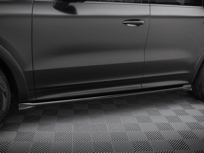 Maxton Design Side Skirts Diffusers Porsche Cayenne Sport Design Mk3 / Standard Mk3 Facelift
