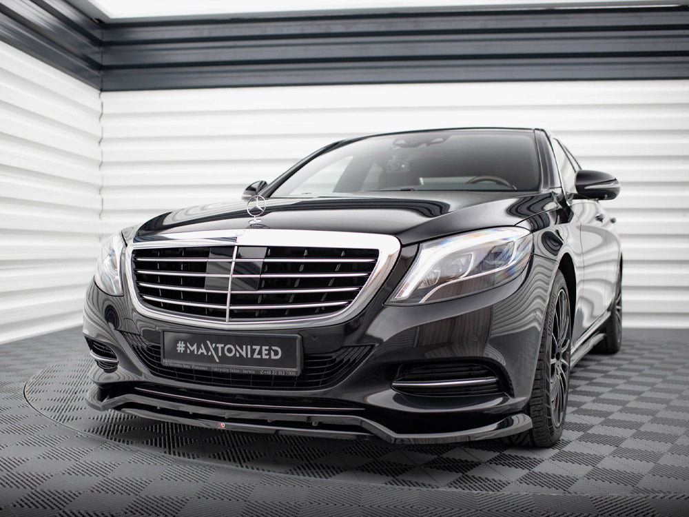 Maxton Design Front Splitter V.2 Mercedes-Benz S W222