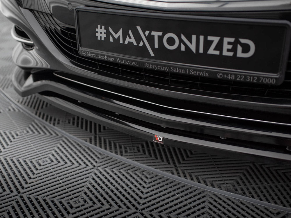 Maxton Design Front Splitter V.2 Mercedes-Benz S W222