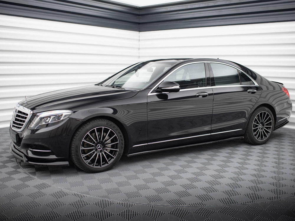 Maxton Design Side Skirt Diffusers Mercedes-Benz S W222