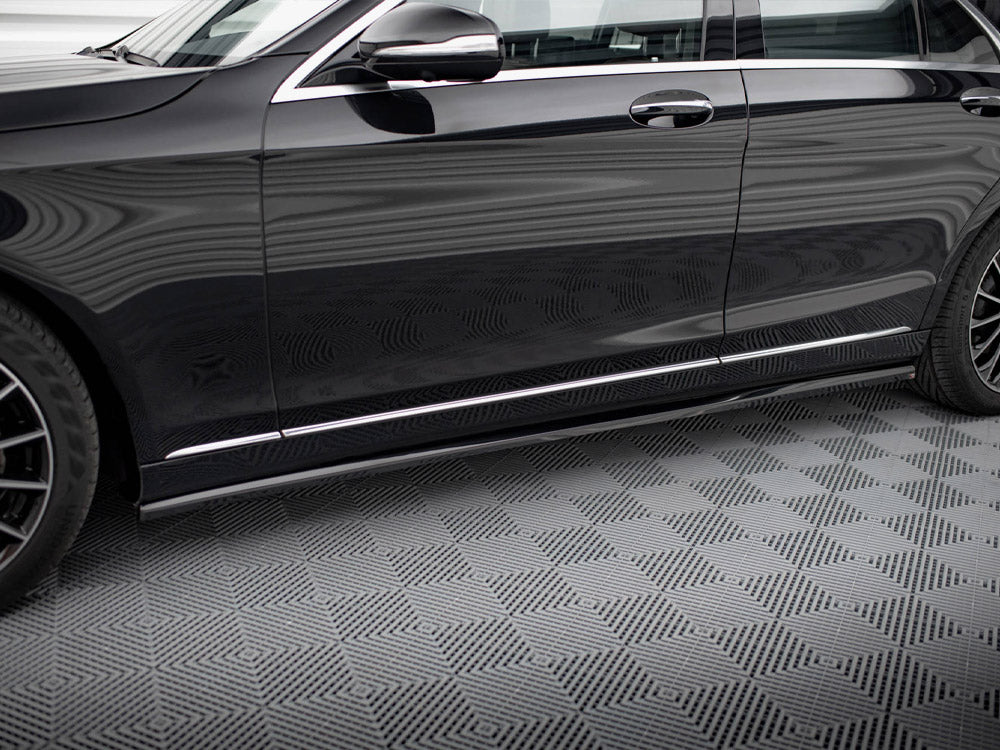 Maxton Design Side Skirt Diffusers Mercedes-Benz S W222