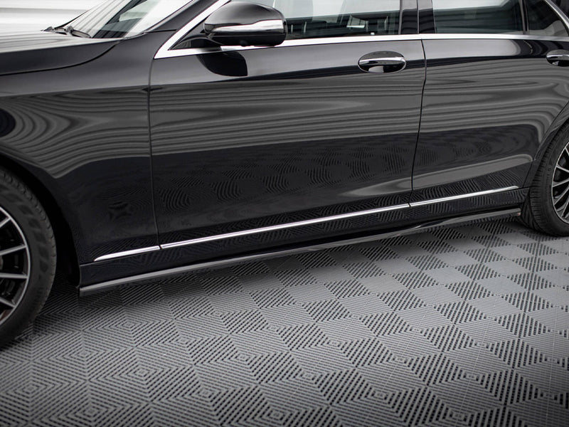 Maxton Design Side Skirt Diffusers Mercedes-Benz S W222