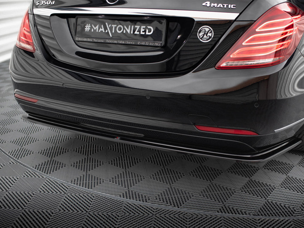 Maxton Design Rear Splitter V.2 Mercedes-Benz S W222