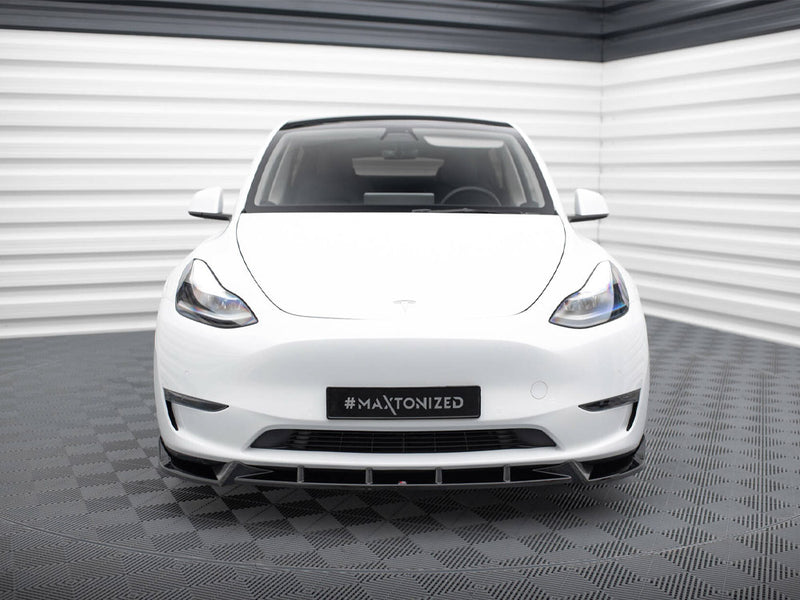 Maxton Design Front Splitter V.1 Tesla Model Y