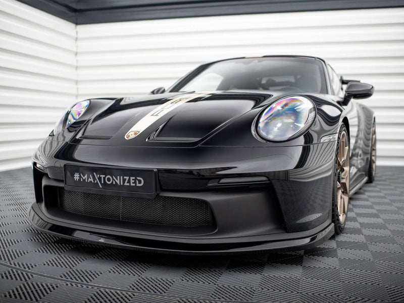 Maxton Design Front Splitter Porsche 911 992 GT3