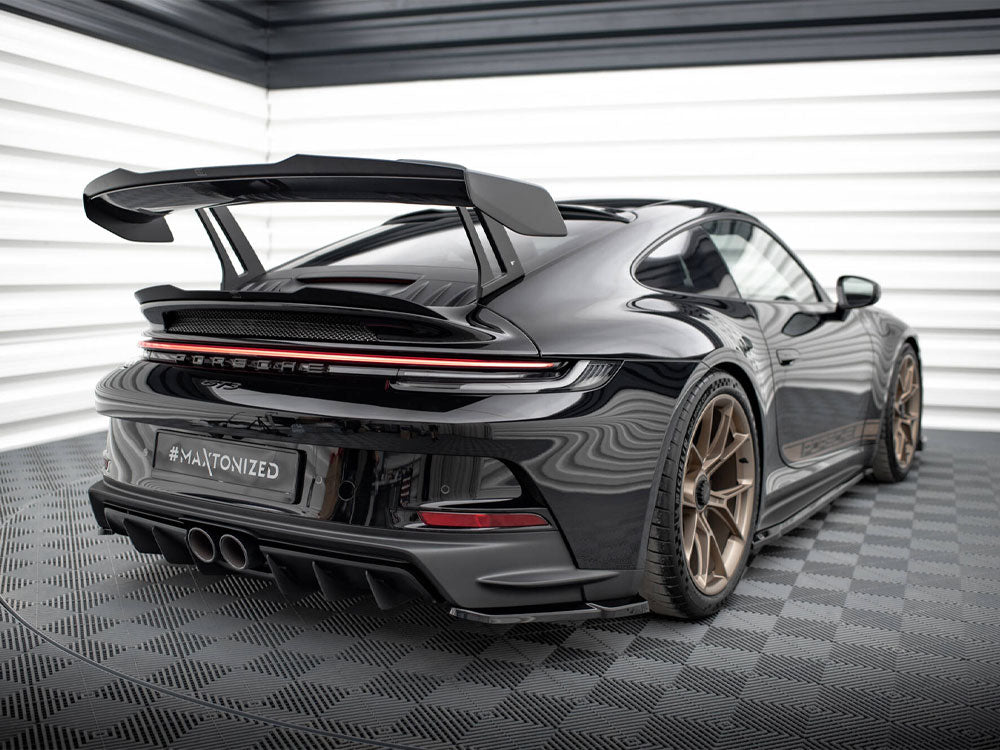 Maxton Design Lower Spoiler CAP Porsche 911 992 GT3