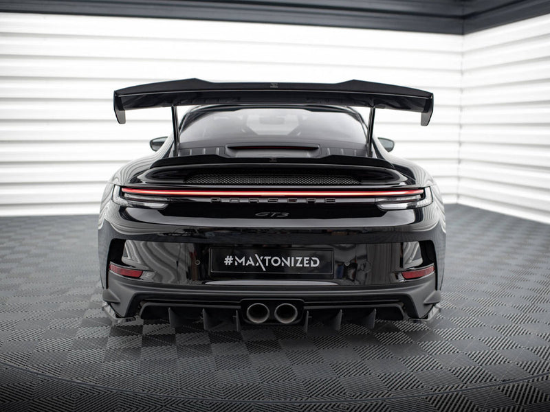 Maxton Design Lower Spoiler CAP Porsche 911 992 GT3