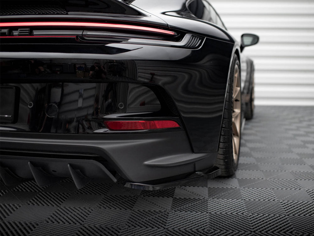Maxton Design Rear Side Splitters Porsche 911 992 GT3
