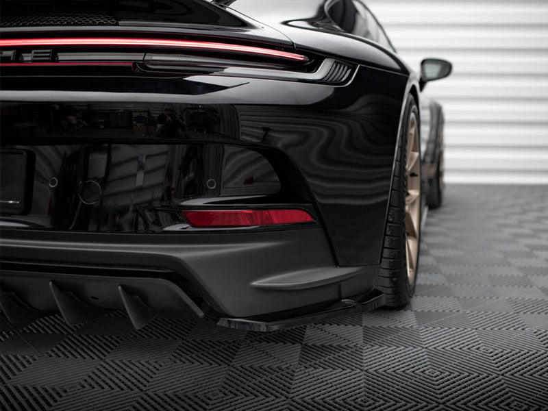 Maxton Design Rear Side Splitters Porsche 911 992 GT3