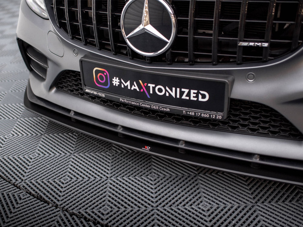 Maxton Design Street PRO Front Splitter Mercedes-AMG C43 Coupe C205 Facelift
