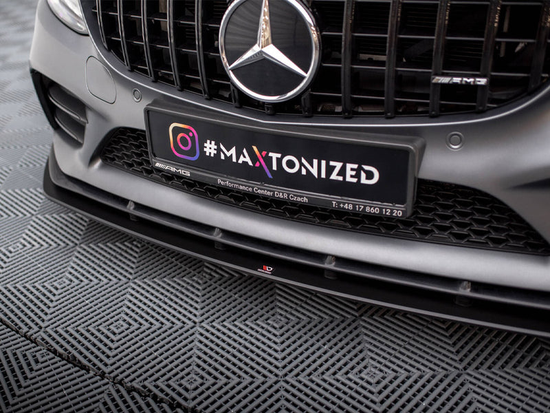Maxton Design Street PRO Front Splitter Mercedes-AMG C43 Coupe C205 Facelift