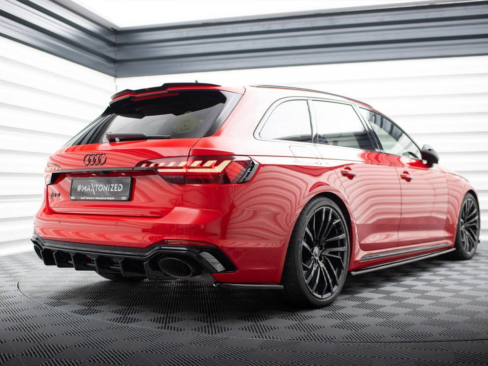 Maxton Design Rear Side Splitters Audi RS4 B9 / B9 Facelift