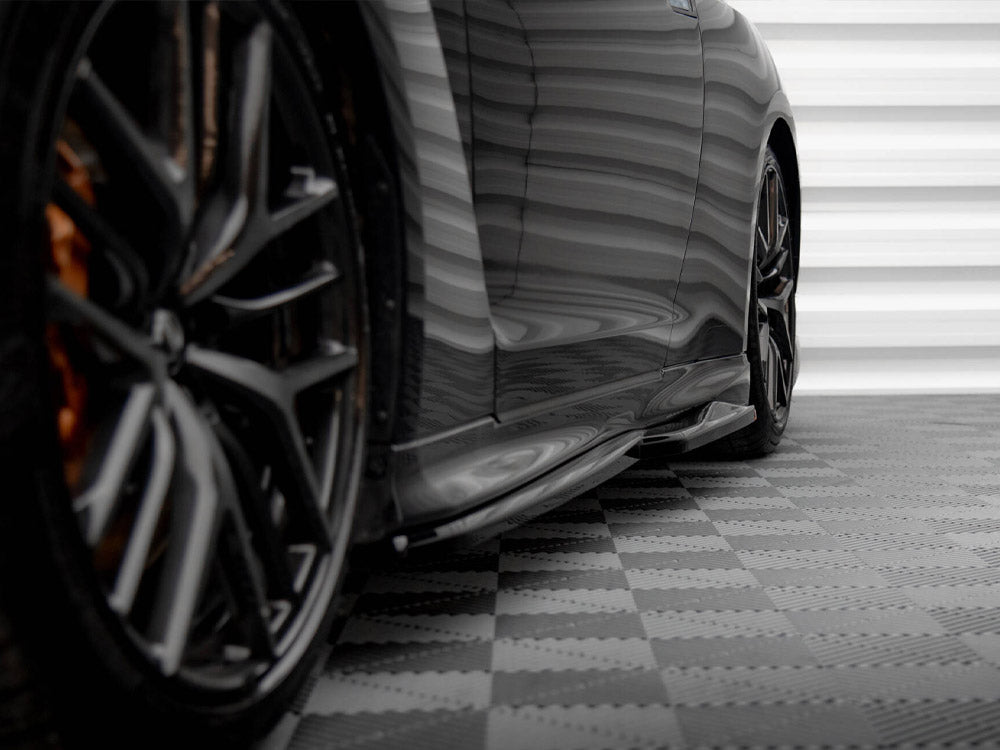 Maxton Design Side Skirts Diffusers Nissan GTR R35 2nd Facelift