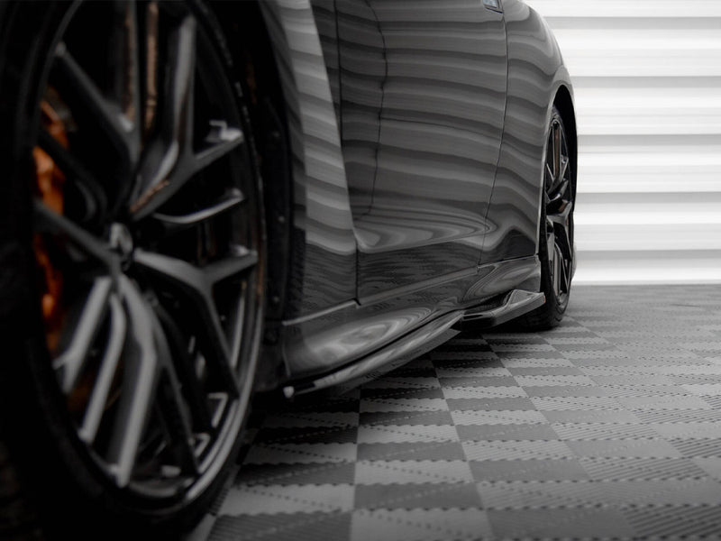 Maxton Design Side Skirts Diffusers Nissan GTR R35 2nd Facelift