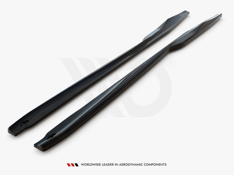 Maxton Design Side Skirts Diffusers Nissan GTR R35 2nd Facelift