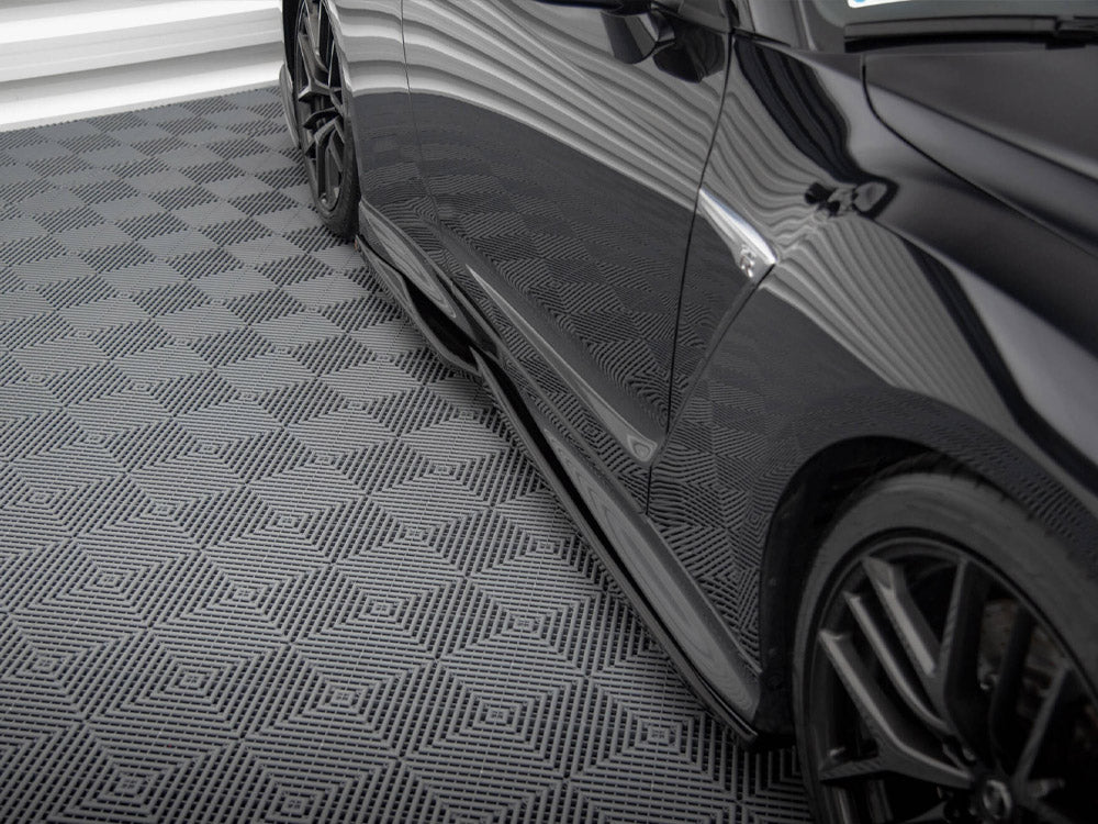 Maxton Design Side Skirts Diffusers Nissan GTR R35 2nd Facelift