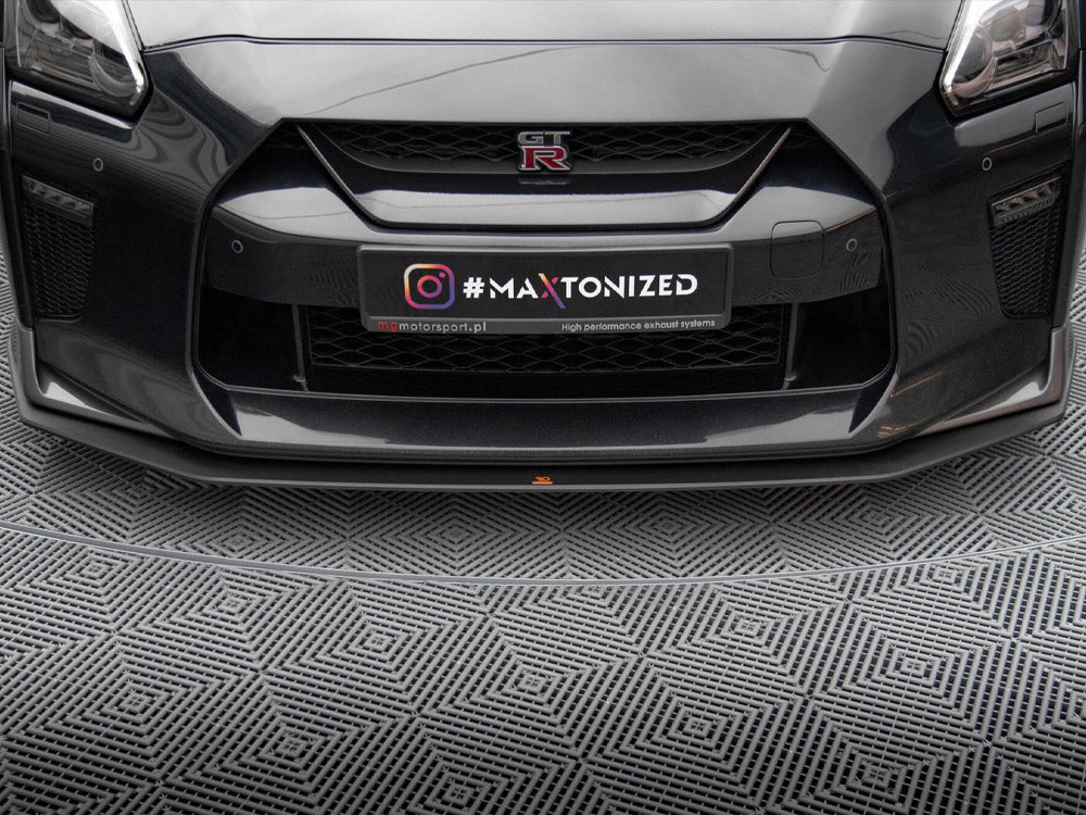 Maxton Design Street PRO Front Splitter Nissan GTR R35 2nd Facelift
