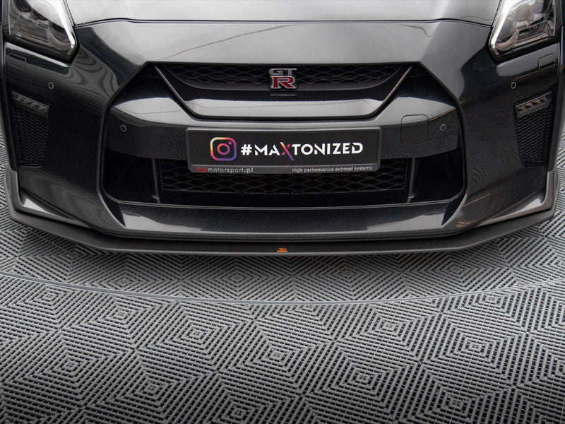 Maxton Design Street PRO Front Splitter Nissan GTR R35 2nd Facelift