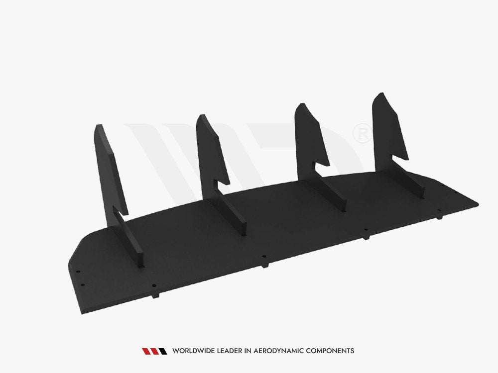 Maxton Design Street PRO Rear Diffuser Nissan GTR R35 2nd Facelift