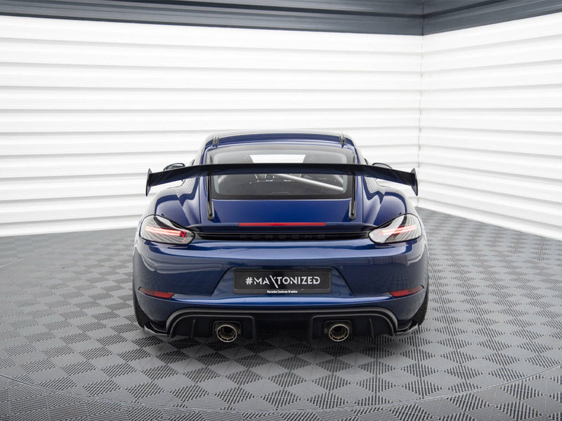 Maxton Design Rear Side Splitters Porsche 718 Cayman GT4 RS 982c